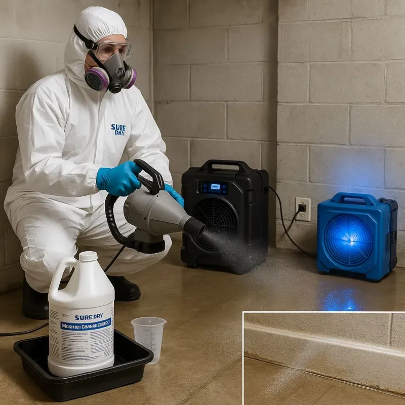 Sanitization and Odor Removal process in North Riverside, IL
