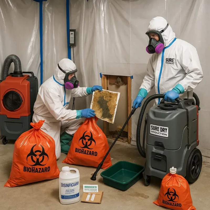 Contaminated Water Handling Protocols process in North Riverside, IL