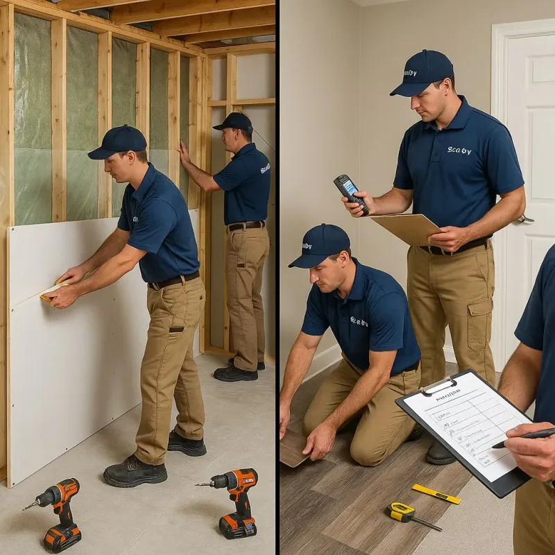 Repairs and Reconstruction process in North Riverside, IL