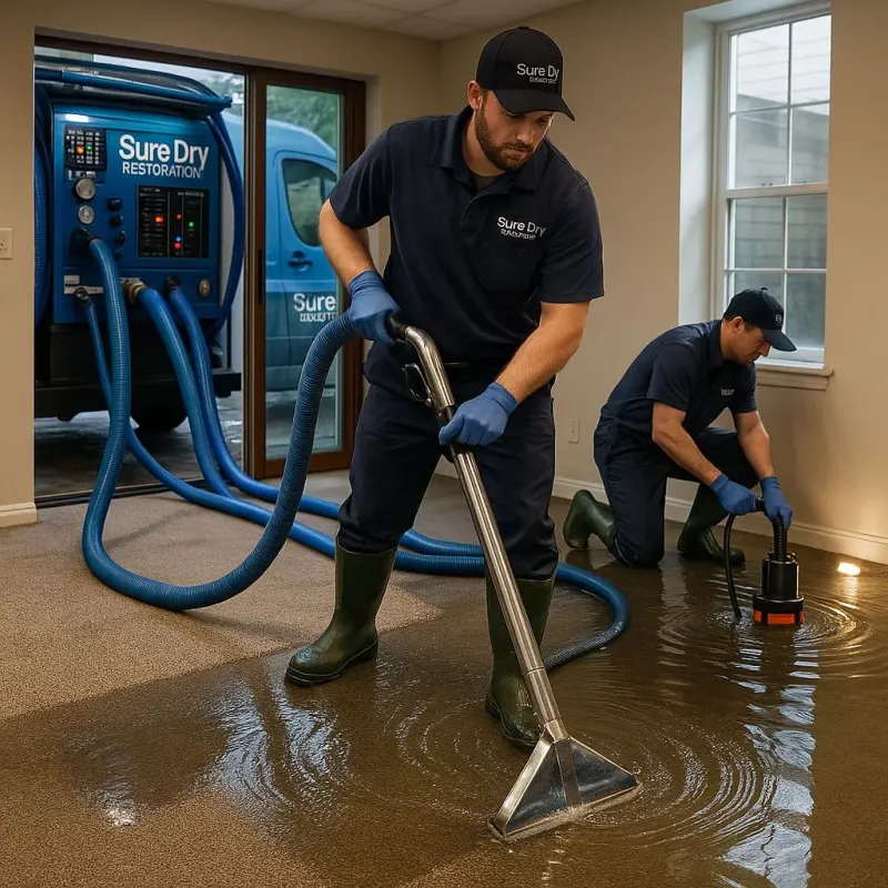 Water Extraction and Removal process in North Riverside, IL